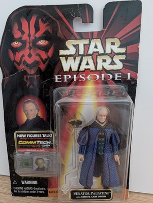 Star Wars Episode 1 Figurenset Senator Palpatine mit Senate Cam Droid