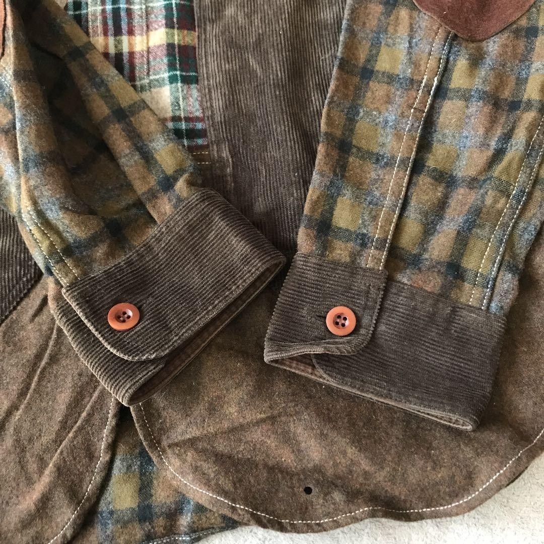 eYe Junya Watanabe Man Pendleton Reconstructed Wo… - image 4