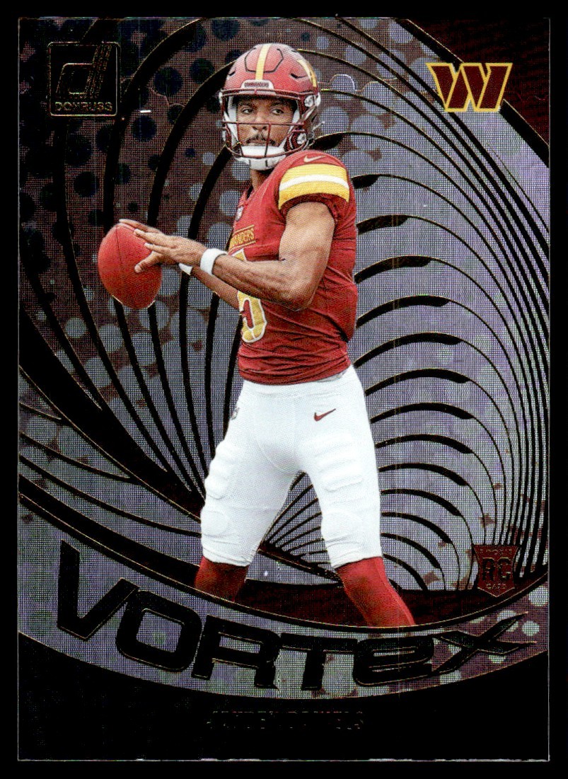 2024 Donruss Vortex Jayden Daniels Rookie Washington Commanders #VOR-JDA