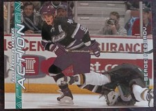 2003 - 2004 In The Game Sergei Fedorov Action Ducks #653 Hockey Card