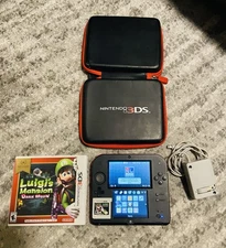 Nintendo 2DS (Red) BUNDLE! 2 Games/ Charger & Case! See Details!!!