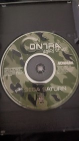 * Contra: Legacy of War (Sega Saturn, 1997) Missing 3D Glasses MANUAL TESTED