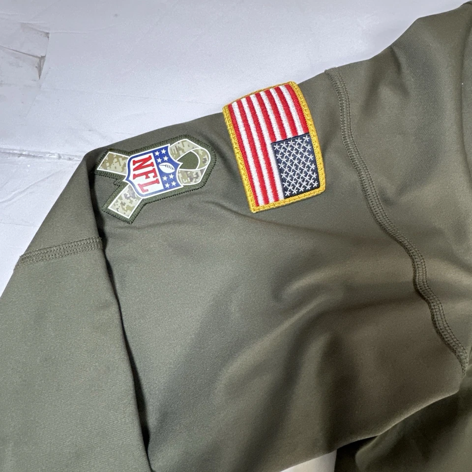 Chaqueta Nike NFL San Francisco 49ERS para hombre fútbol americano saludo al servicio XXL #2466 Foto 3 de 4