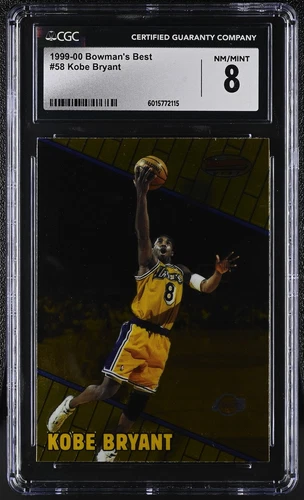 1999-00 Best Kobe Bryant #58 Basketball CGC 8