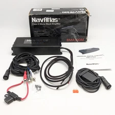 NavAtlas Class D Mono Block Amplifier 500W 2Ohm/250W 4Ohm (BMA500M) Black