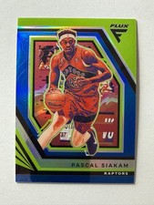 2022-23 Panini Flux Basketball Pascal Siakam Silver Prizm SP /99 Raptors #47
