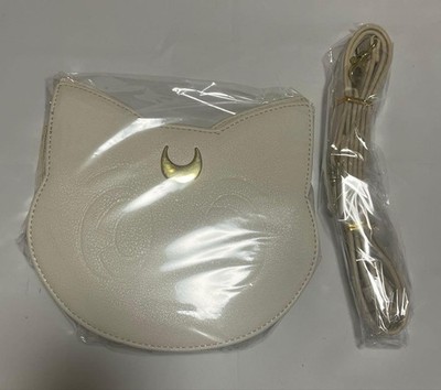 Sailor Moon Artemis Schultertasche weiß GU mit Riemen Anime Handtasche