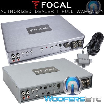 pkg FOCAL FPD1.900V2 MONOBLOCK AMPLIFIER + FDP4.600V2  4-CHANNEL AMPLIFIER NEW