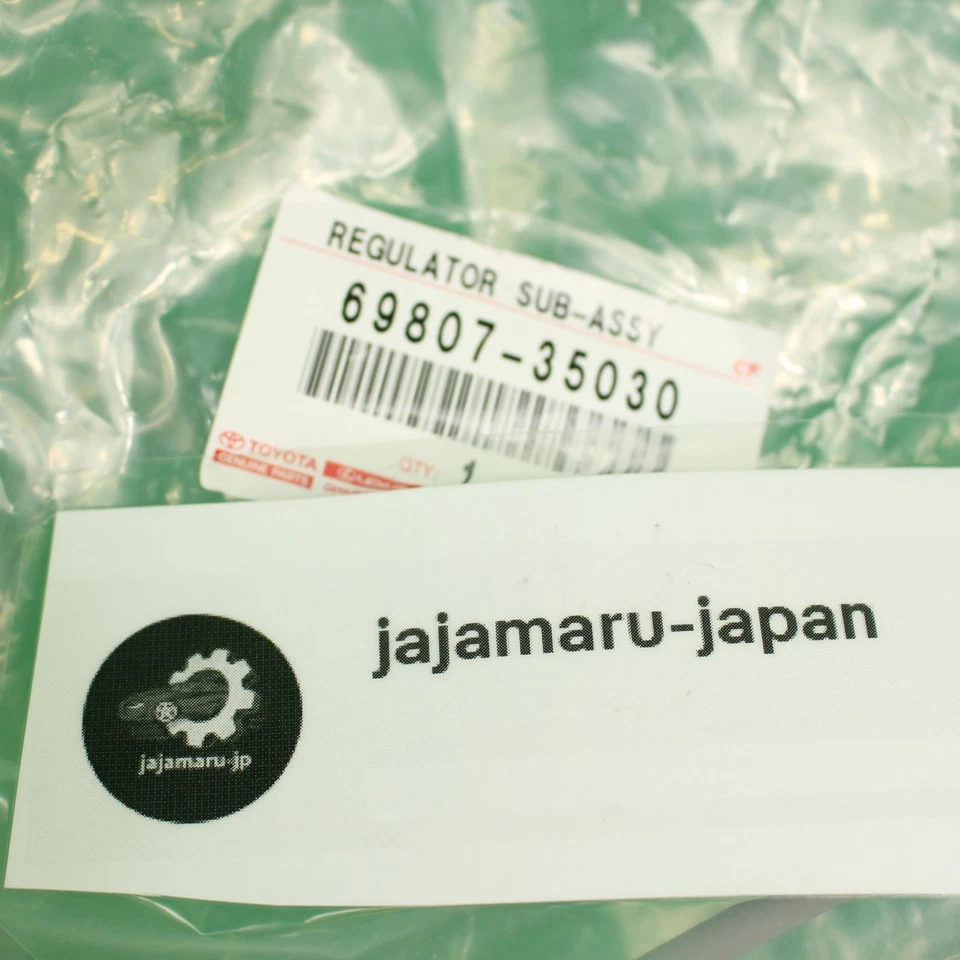 Regulador de ventana eléctrica de puerta trasera genuino TOYOTA 4RUNNER 69807-35030 GRN28# 10-22 Foto 3 de 4