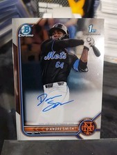 2022 Bowman Draft - Chrome Draft Pick Autographs D'Andre Smith #CDA-DS (AU, RC)