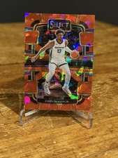 Jaren Jackson Jr. 2023-24 Panini Select #30 Red Cracked Ice Prizms