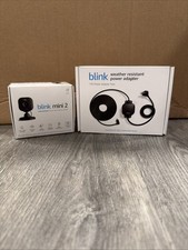 Blink Mini 2 Security Camera 1080p Wired Indoor Outdoor Night Vision Audio HD