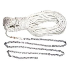Lewmar G4 1/2" D x 300' L Line 1/4" D x 15' L Chain w Shackle