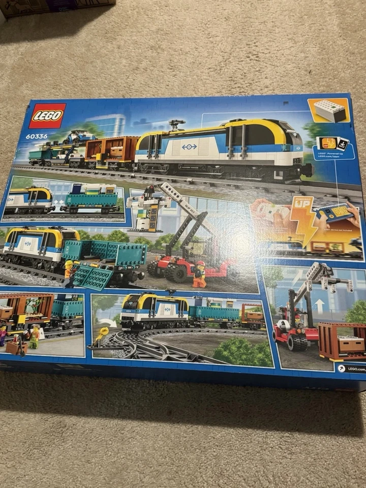 Lego City Freight Train 60336 Building Kit 1153 Pcs Set - Image 3 of 4
