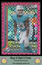 Darren Waller 2025 Topps Chrome #193 Pink X-Fractor