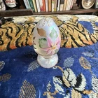 1997 Handpainted Fenton Limited Edition Egg By P. Fleak #1375 / 2500