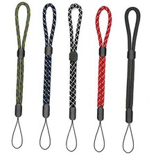 5 Pack Wrist Lanyards Adjustable Length Lanyard,For Keys Car 5 Pack-5 Colors