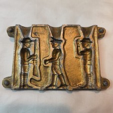 Toy Lead Soldier Mold 3 Soldiers American Doughboys WW 1 Vintage 1930's