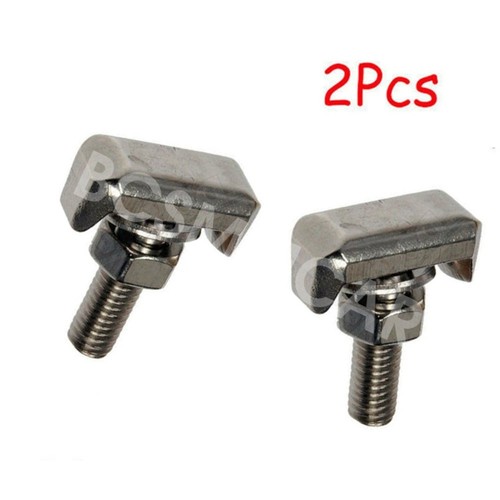 2Pcs Battery Cable Terminal T-Bolts Screw Fit For Cadillac Chevrolet 2007-2014 - Picture 2 of 10