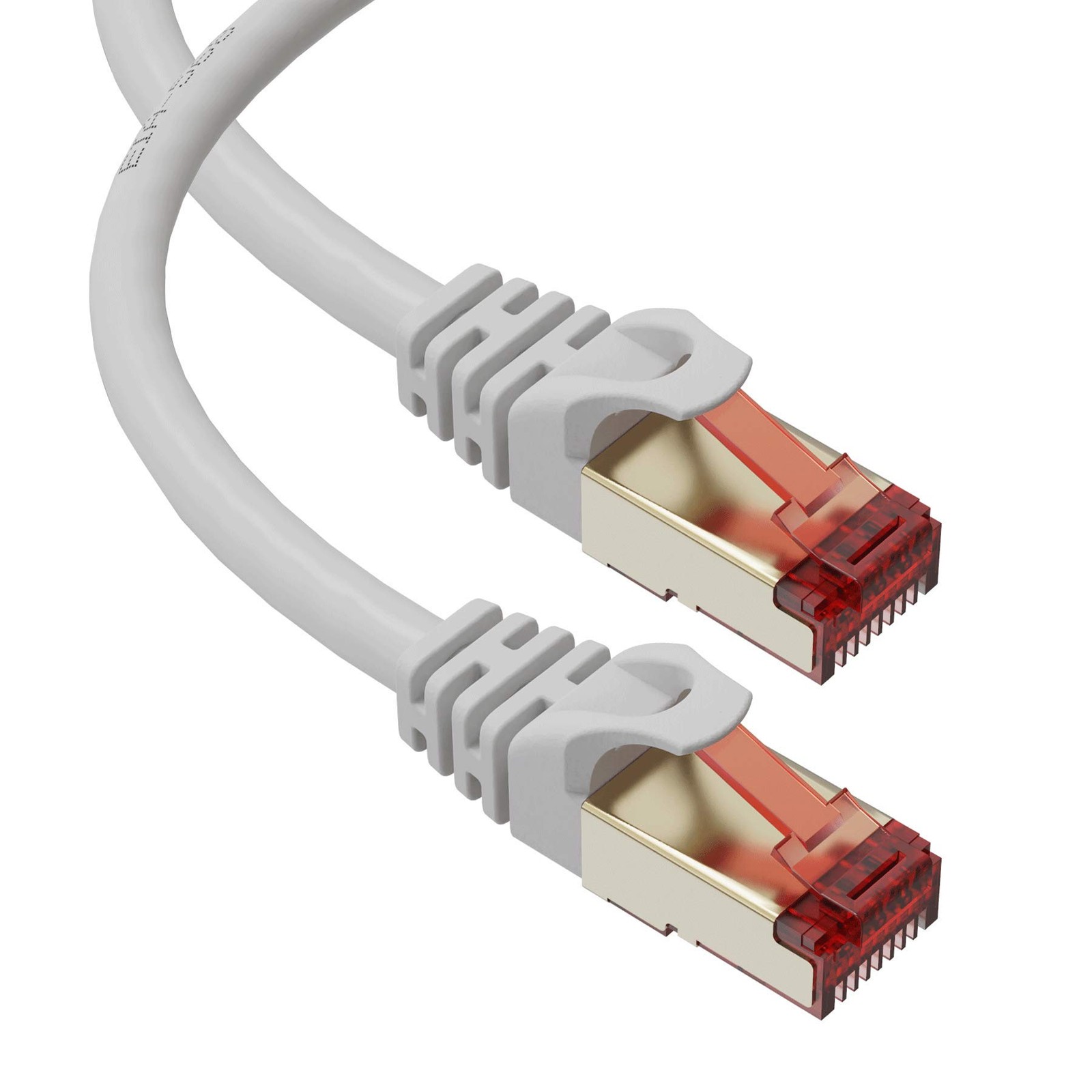 High-Speed 15ft Cat7 Ethernet Cable with RJ45 Connector and STP Shielding-image