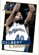 1998/99 Panini NBA Basketball Figure # 36 Calbert Cheaney