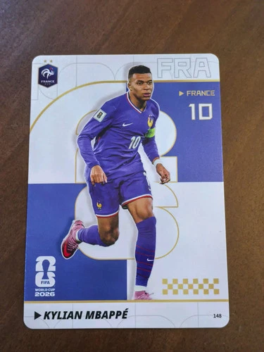 2026 Panini FIFA World Cup Super Edition Kylian Mbappe #148 France PH72