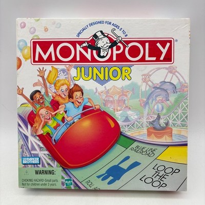 VINTAGE Monopoly Junior COMPLETE Parker Brothers 1999 90's Kids Children's