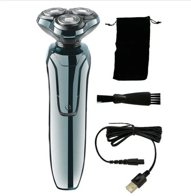 Men'S Electric Head Shaver Razor Rechargeable Cordless Hair Shaving Razors for B