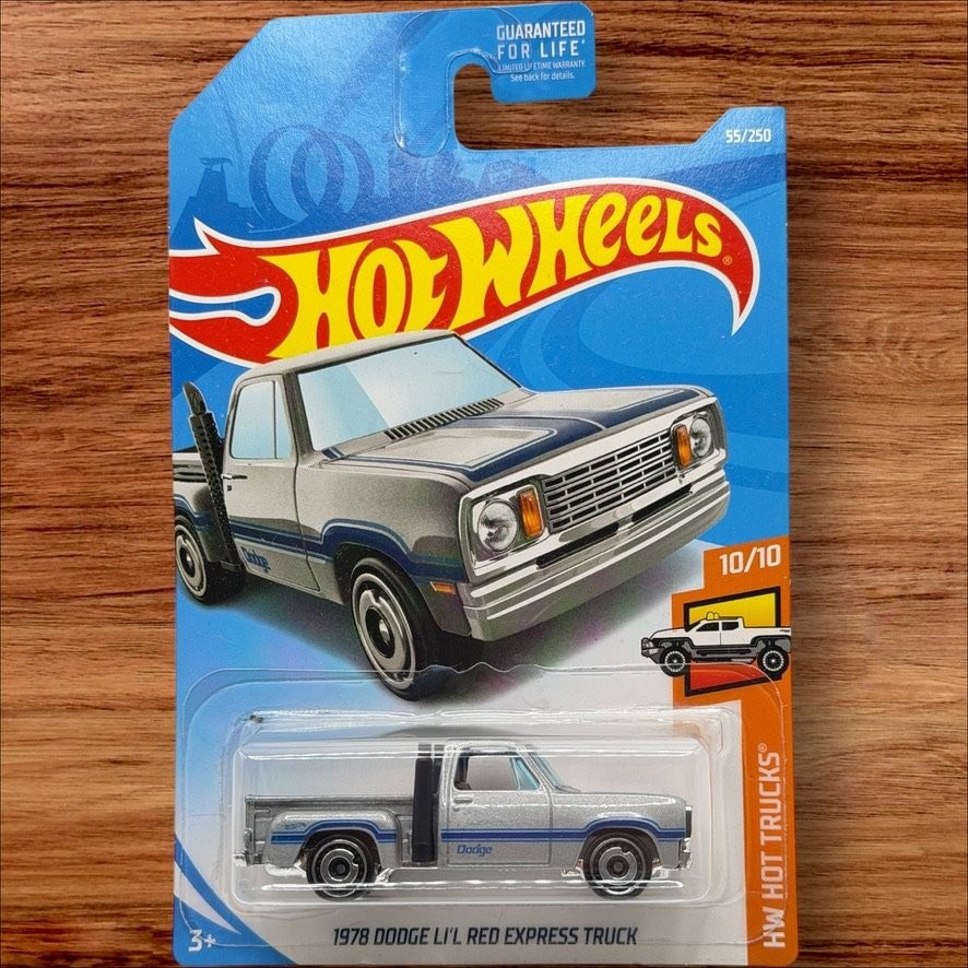 Hot Wheels 1978 Dodge Li'l Red Express Truck 1:64 HW Hot Trucks