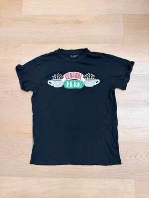 Friends Central Perk Black Graphic T-Shirt Women s Size 6