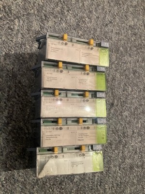 5x Siemens Landis&Gyr Staefa PTM1.2Q250-M  Ein- Ausgang  PTM Modul