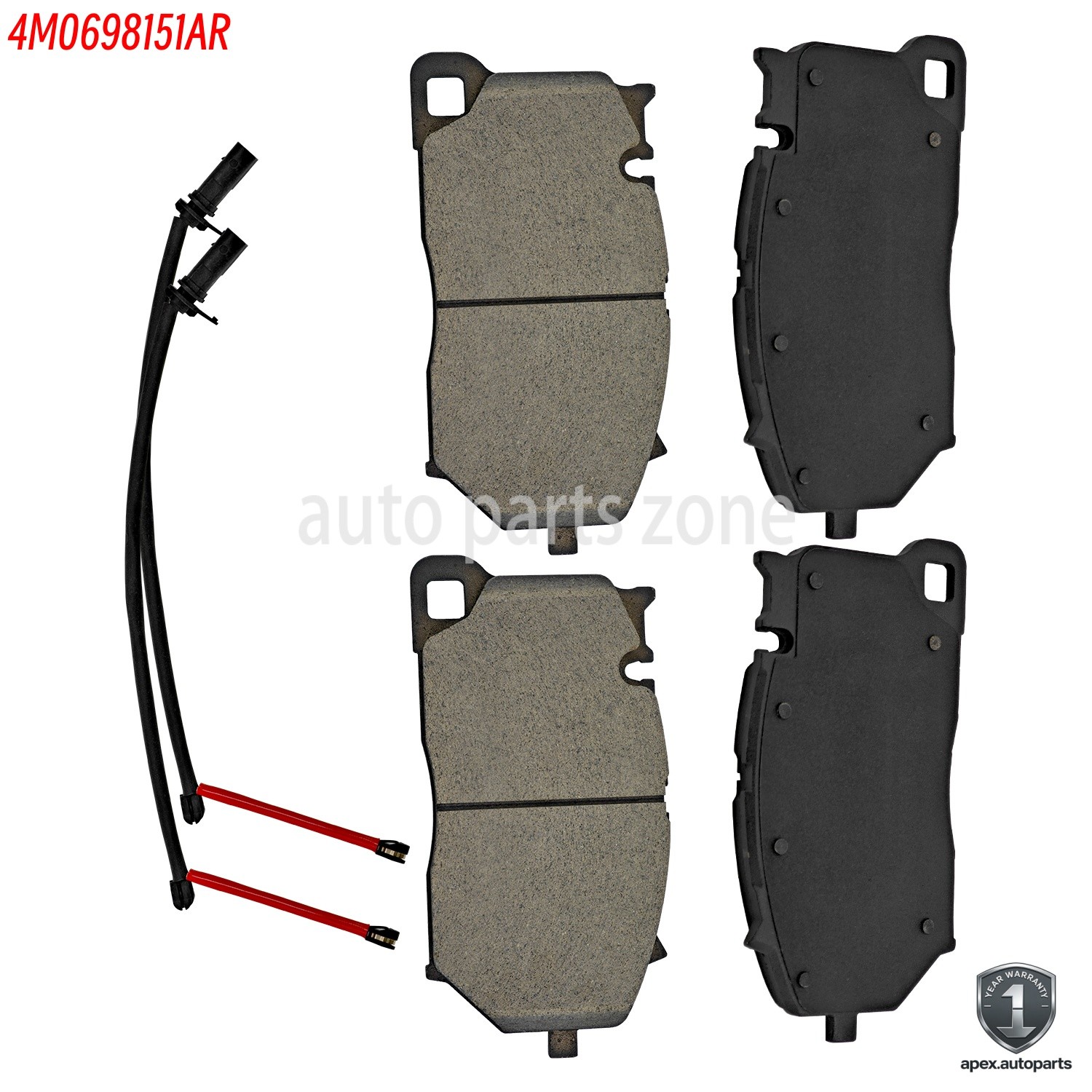 Lamborghini Urus 2018-2022 Front Brake pad kits Set P/N 4M0698151BP