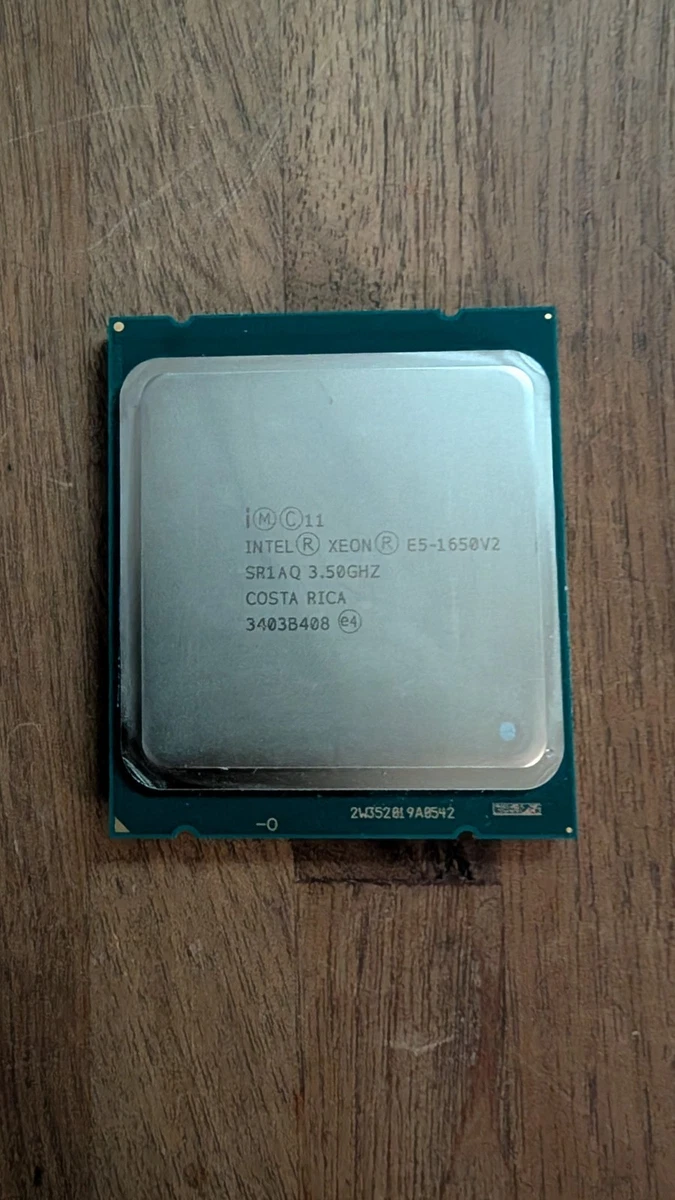 Intel Computer Intel Xeon E5-1650 V2 Processor Model Processors