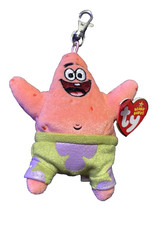 2014 Hard to Find Ty Beanie Babies 5" clip Patrick Star from Spongebob
