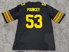 MAURKICE POUNCEY Pittsburgh Steelers SIGNED Autograph Football Jersey PSA COA XL