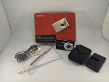 Casio Exilim EX Z75 7.2MP Digital Camera Boxed Tested Battery Charger Case