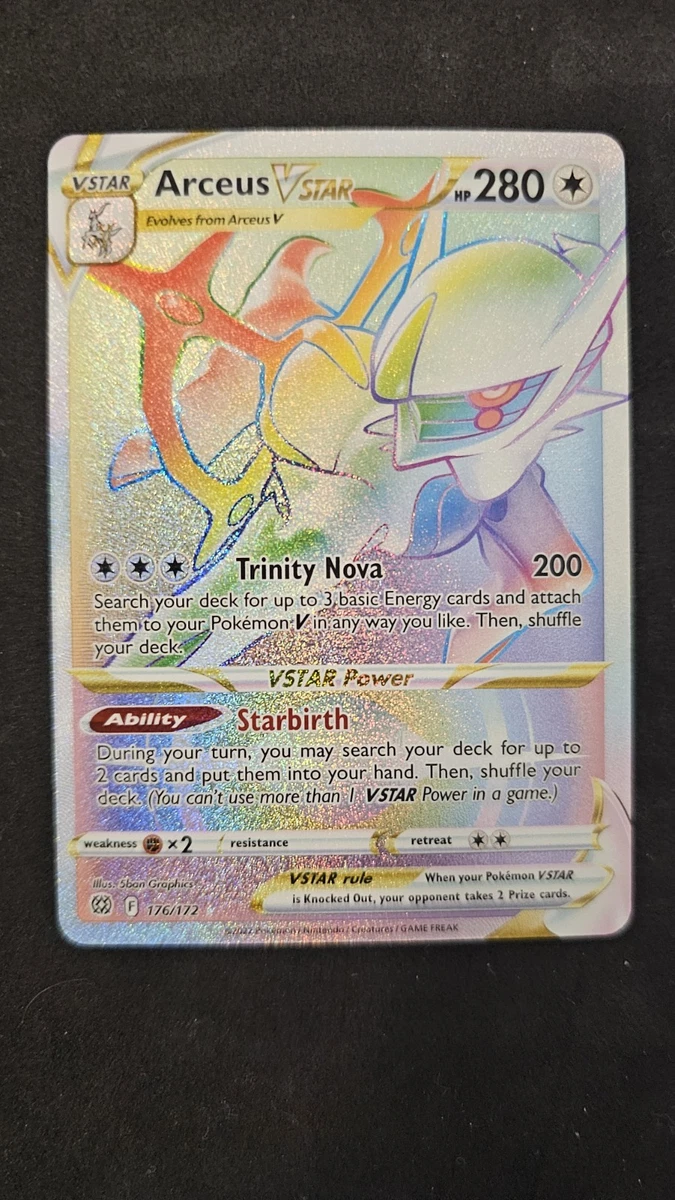 rcs pokemon card Amazon.com: Arceus VSTAR 123/172 Brilliant Stars main image 0