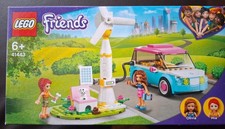 LEGO Friends 41443 Olivias Elektroauto, Windrad, Solar, Cabrio, Ab 6 Jahren