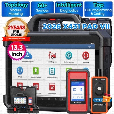 2026 LAUNCH X431 PAD VII ELITE PAD 7 PRO Diagnostic Scan Key Programming Coding