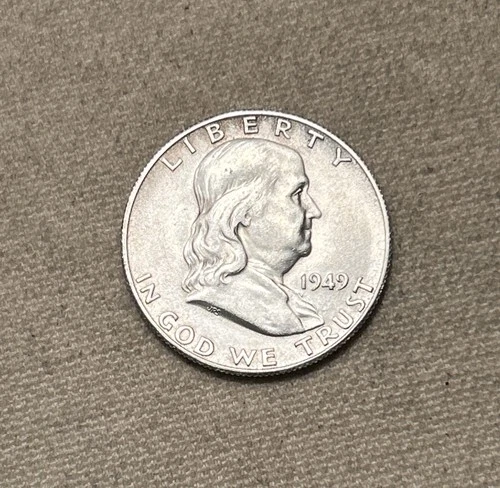 1949-S Franklin Silver Half Dollar BU *UNCIRCULATED* MS