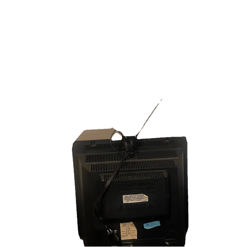 Zenith Television 1980 Modelo No. Madera D1382W 13"" Foto 4 de 4