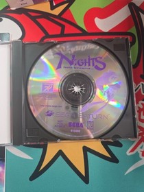 Nights Into Dreams (Sega Saturn) Big Box w/3D Control Pad Complete 2 Reg Cards