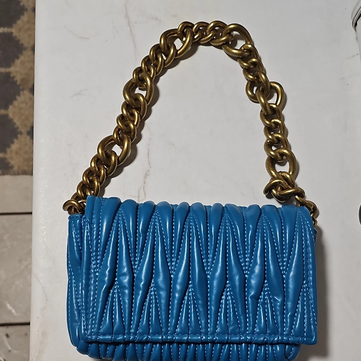 Montana West Leather Exterior Blue Bags & Handbags for Women for 