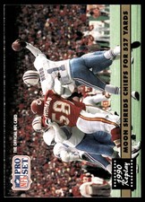 Moon Shreds Chiefs For 527 Yards 1991 Pro Set #337 Oilers NFL READ FREE SHIPPING