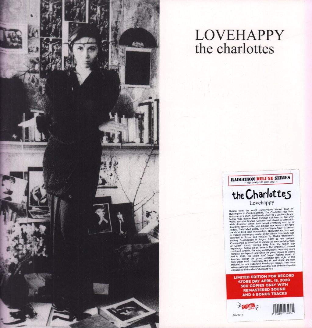 Charlottes Lovehappy LP vinyl Europe Radiation Reissues 2020 limited edition of
