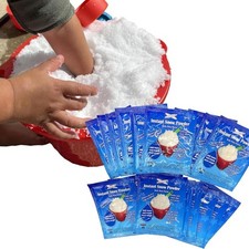 50 pc Instant Snow Packs 70g Packs STEM Winter Decor Party Favors Art Supplies K