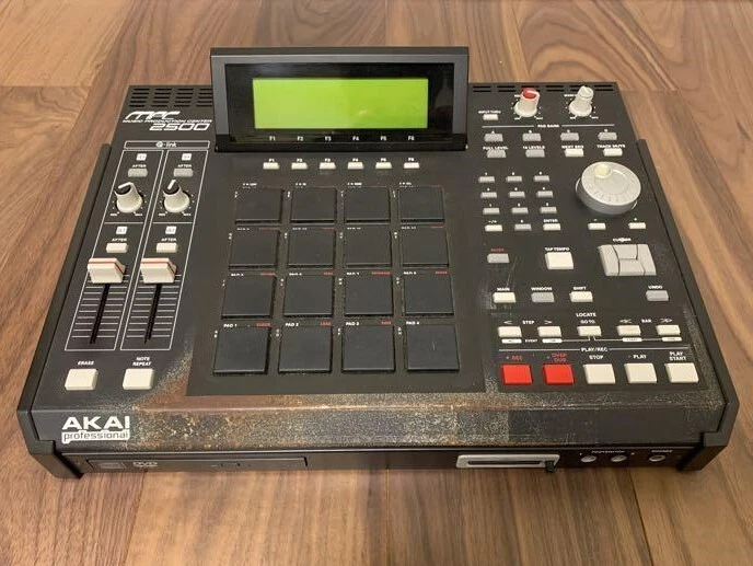 Akai MPC2500 Black Pad Music Production Center Drum Machine