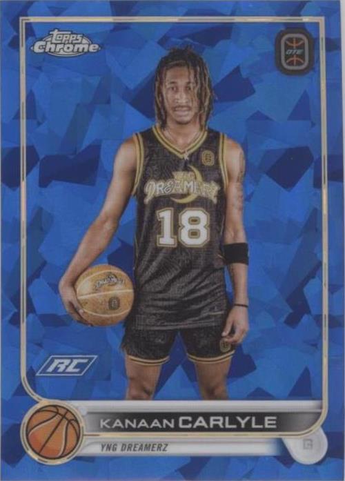 2022-23 Topps Chrome OTE Overtime Elite Sapphire Edition - Kanaan Carlyle #40 - 1 of 2