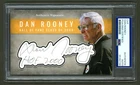 Dan Rooney Signed Cut Display (PSA) Pittsburgh Steelers Owner Photo Card Auto