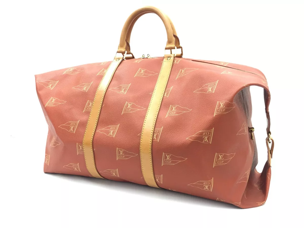 Louis Vuitton Keepall Duffel Bag W/ Shoulder Strap Auction